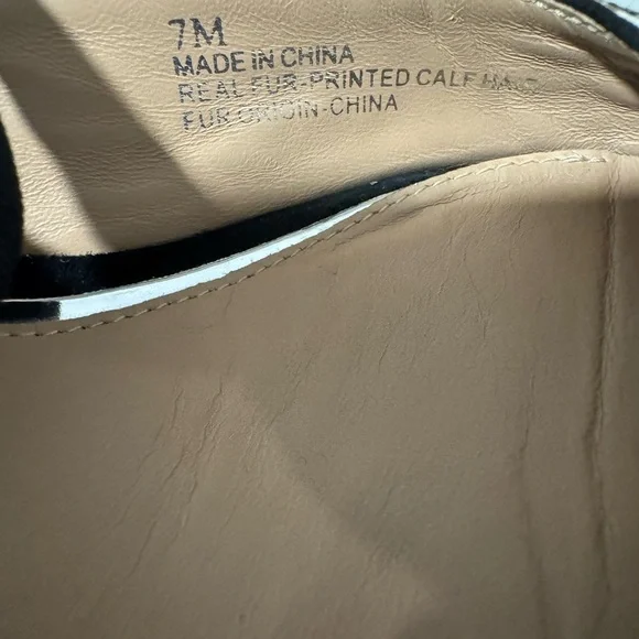 Paolo Monochrome Polka Dot Mules with Bow - Picture 6 of 6